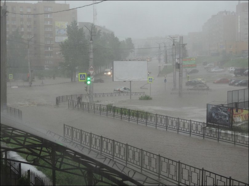 Наводнение в Смоленске