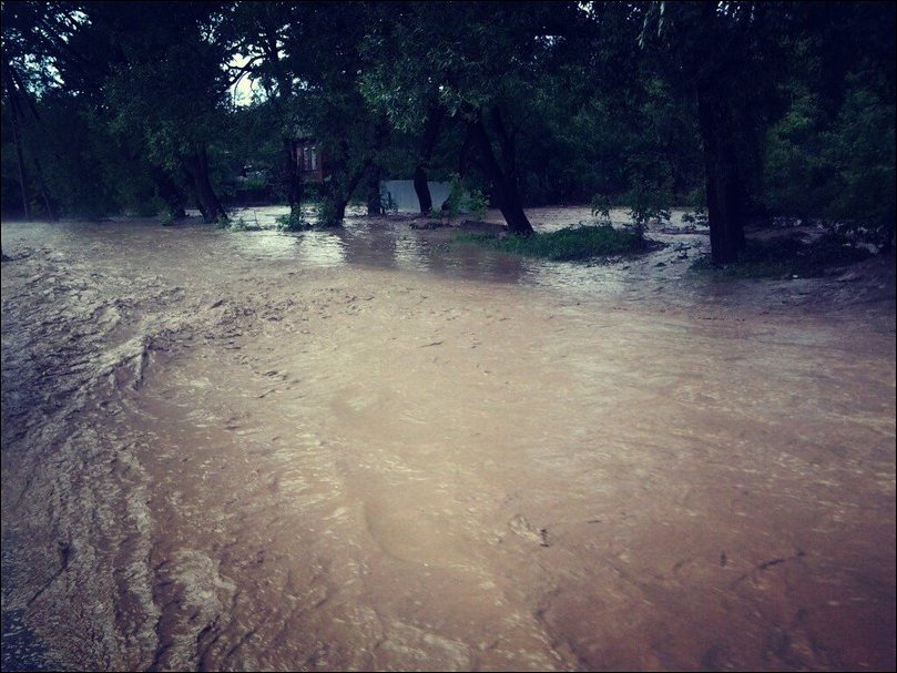 Наводнение в Смоленске