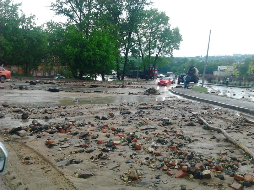 Наводнение в Смоленске