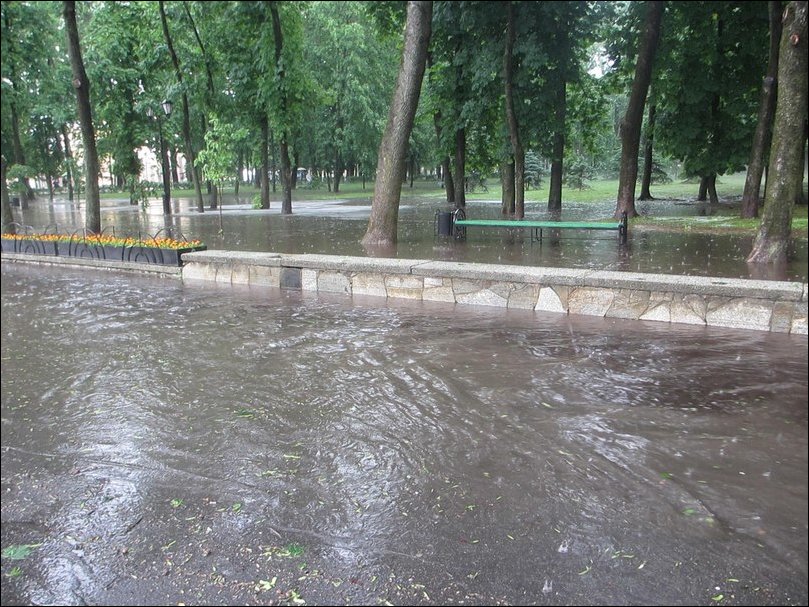 Наводнение в Смоленске