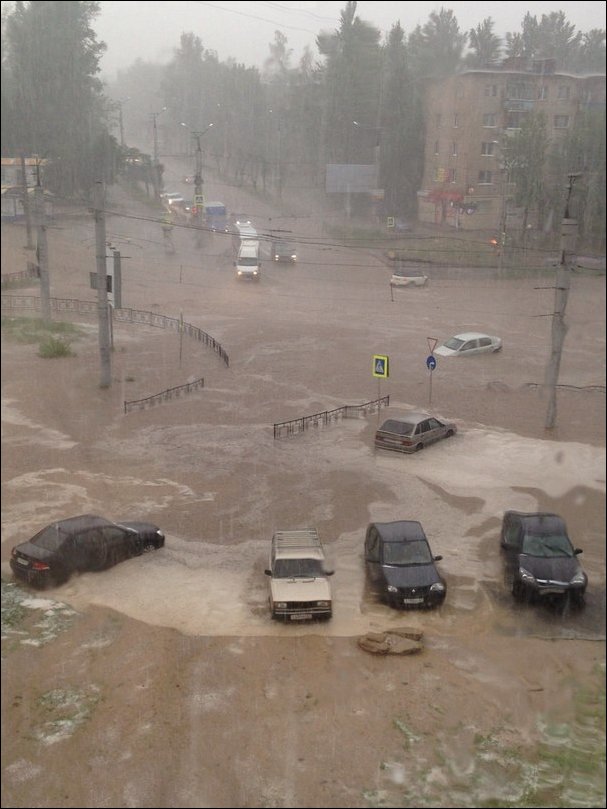 Наводнение в Смоленске