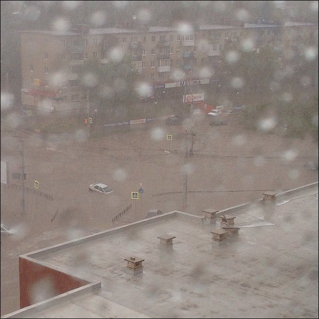 Наводнение в Смоленске