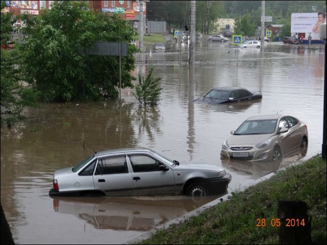 Наводнение в Смоленске