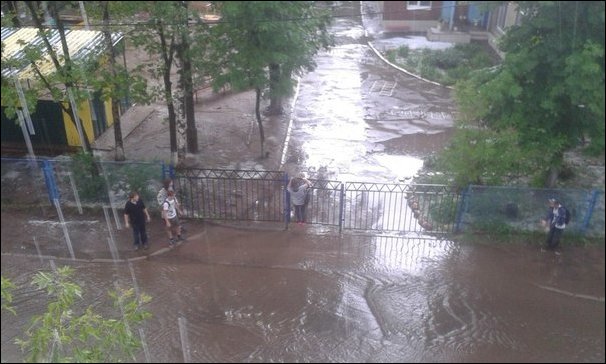 Наводнение в Смоленске