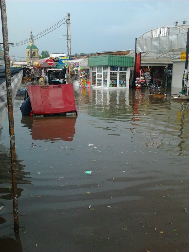 Наводнение в Смоленске