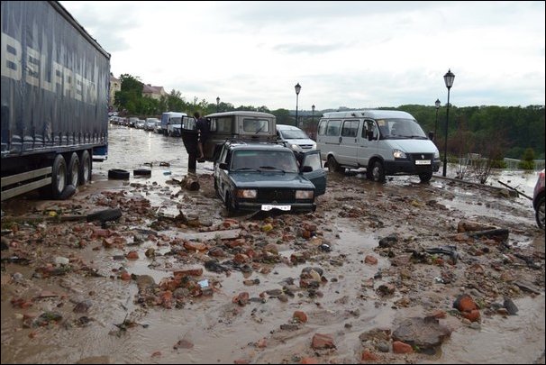 Наводнение в Смоленске