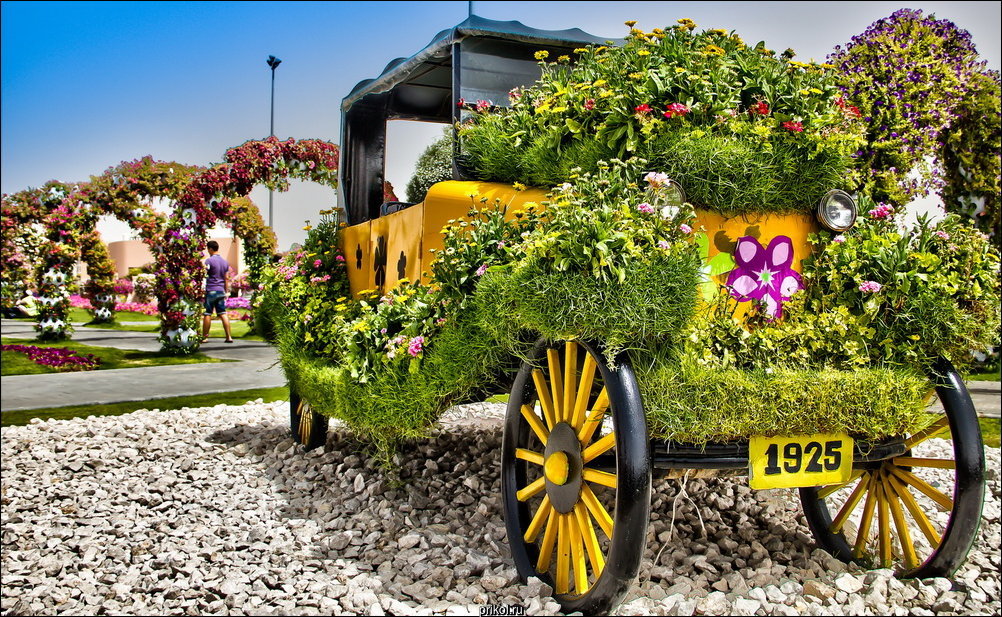 Чудо-сад в Дубае