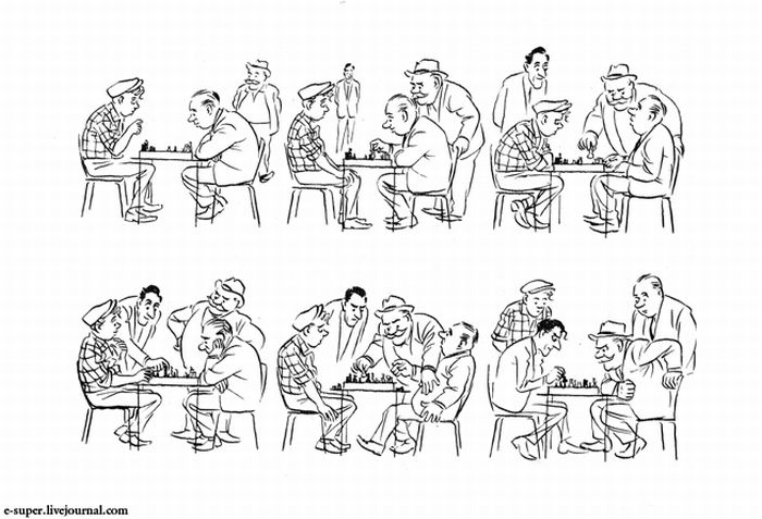 На рисунках датского карикатуриста