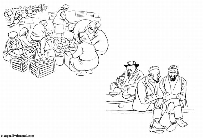 Зарисовки датского карикатуриста Херлуфа Бидструпа