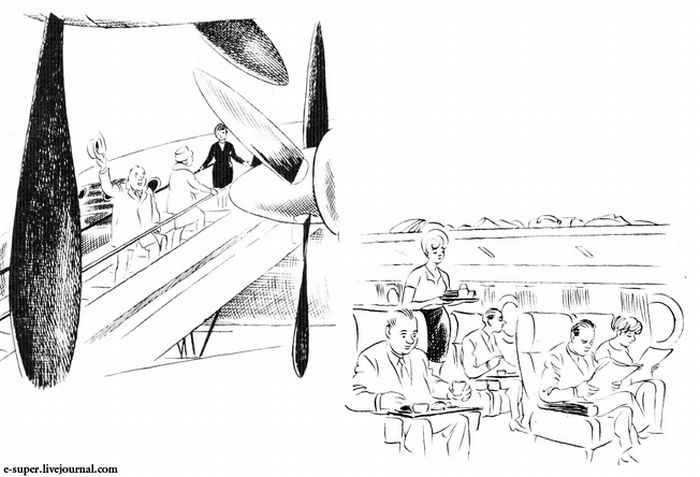 Зарисовки датского карикатуриста Херлуфа Бидструпа