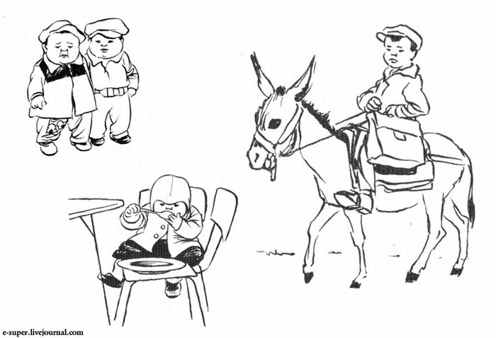 Зарисовки датского карикатуриста Херлуфа Бидструпа