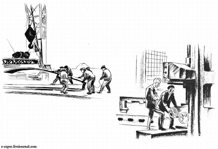 Зарисовки датского карикатуриста Херлуфа Бидструпа