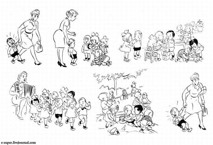 Зарисовки датского карикатуриста Херлуфа Бидструпа