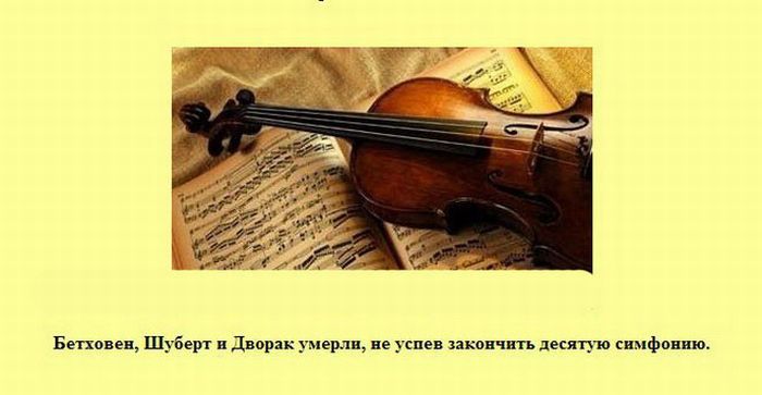 Интересные факты