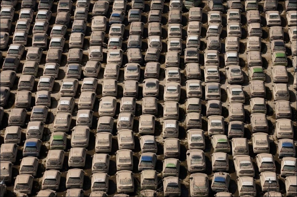 Таиландский завод Honda после наводнения