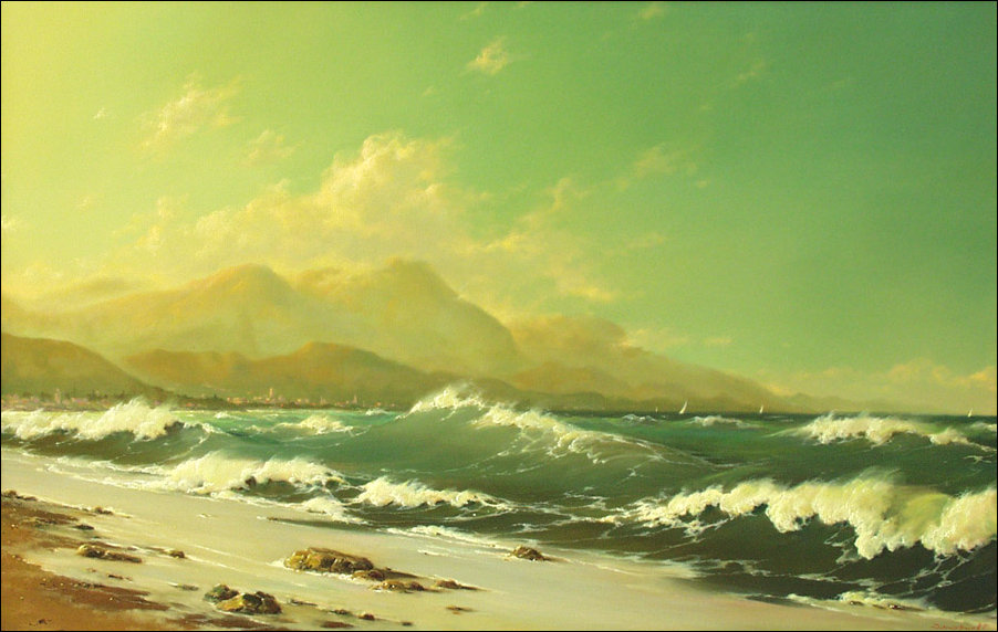 Морские пейзажи Георгия Дмитриева