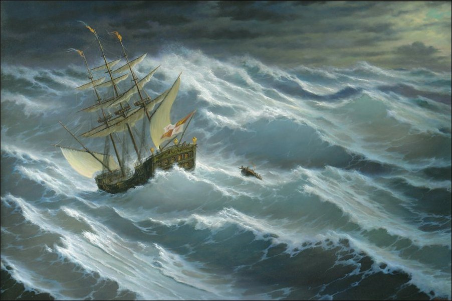 Морские пейзажи Георгия Дмитриева