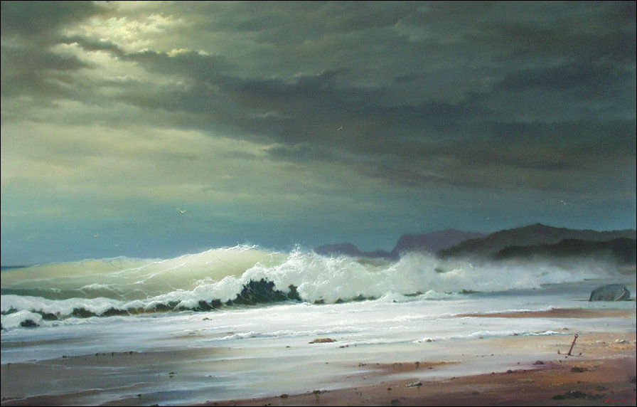 Морские пейзажи Георгия Дмитриева