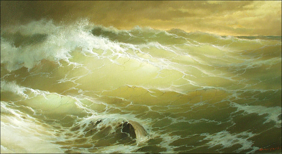 Морские пейзажи Георгия Дмитриева