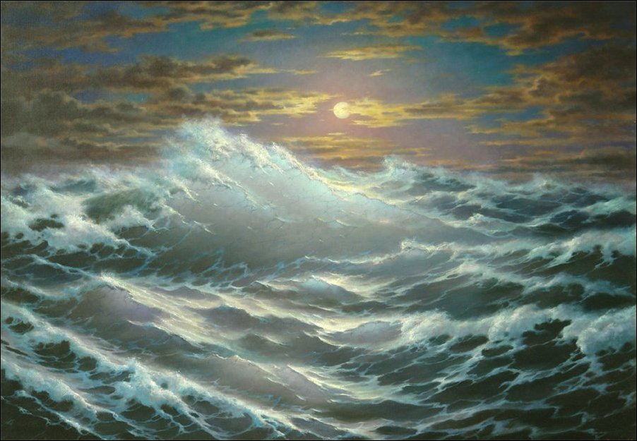 Морские пейзажи Георгия Дмитриева