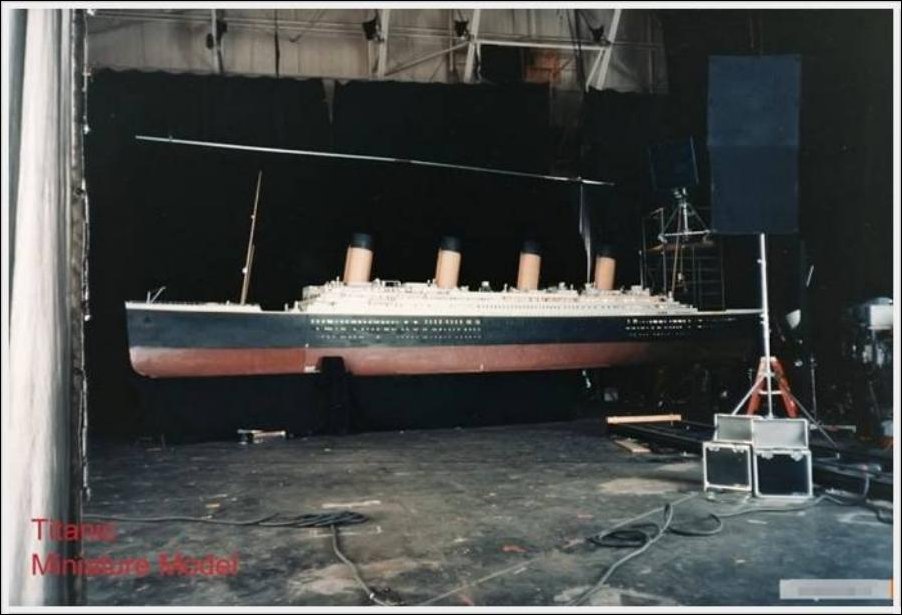 На съемочной площадке Титаника