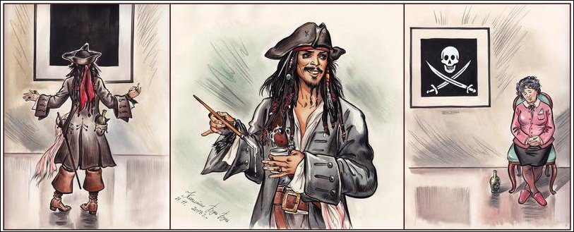 Комиксы и карикатуры