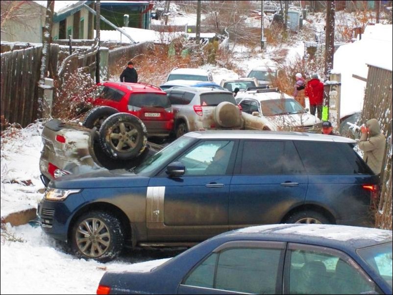 Массовое ДТП в Красноярске