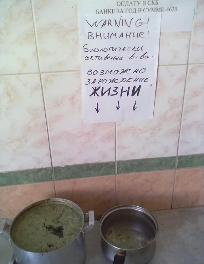 Прикольные надписи и объявления