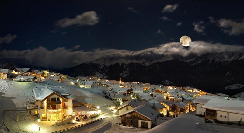 Зимний город