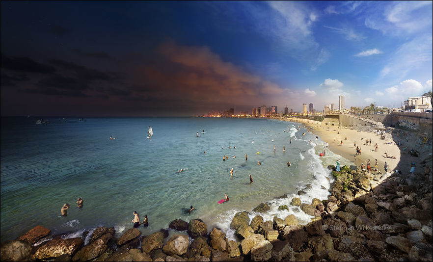 День и ночь на одной фотографии