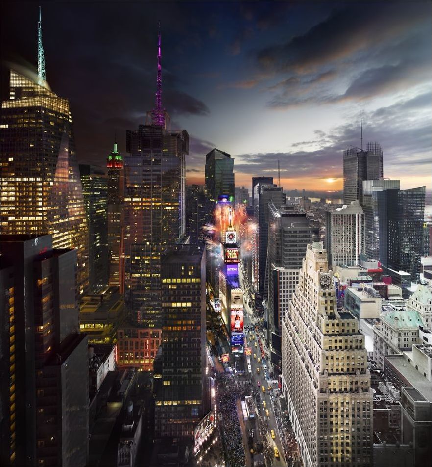 День и ночь на одной фотографии