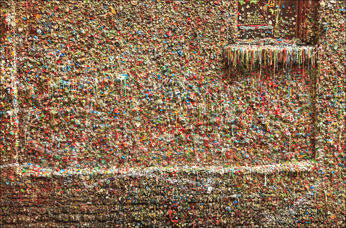 Стена жевательной резинки