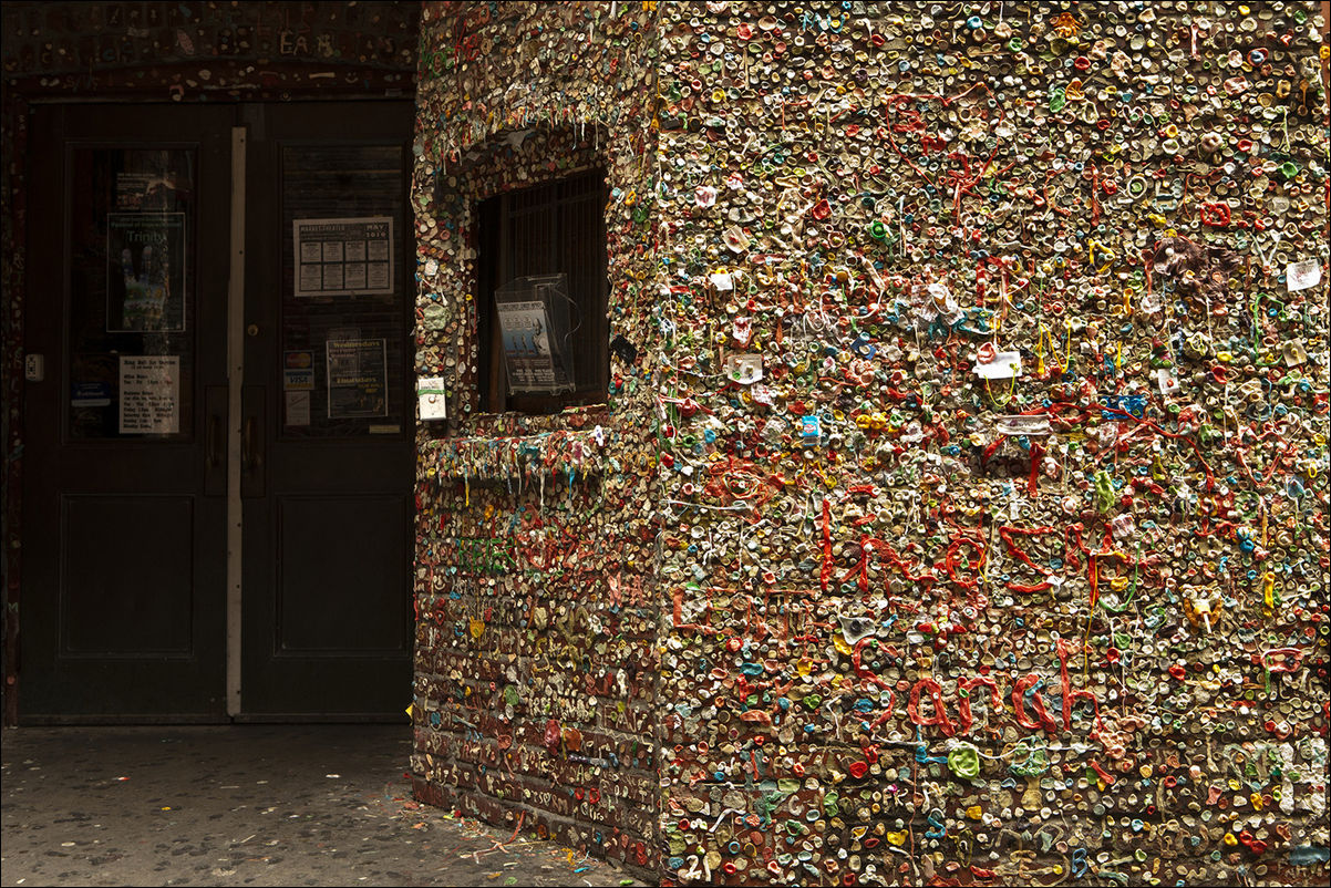 Стена жевательной резинки