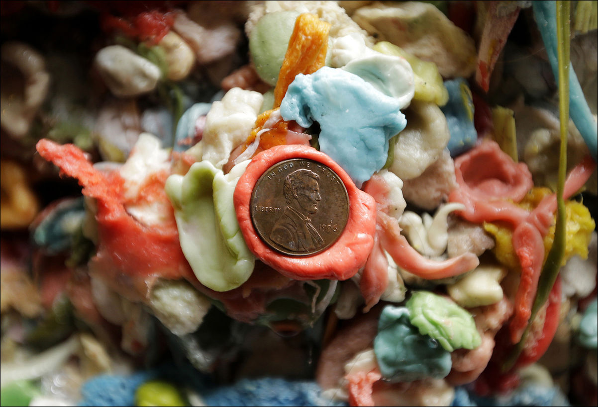 Стена жевательной резинки