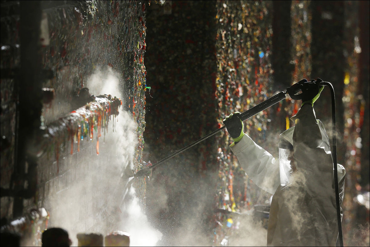 Стена жевательной резинки