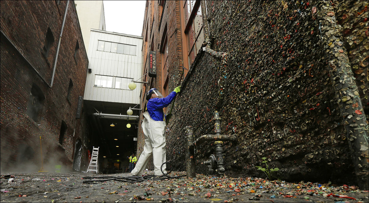 Стена жевательной резинки