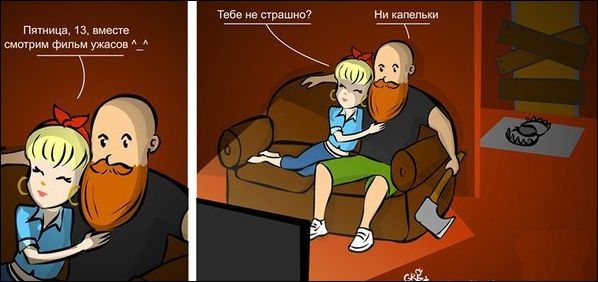 Подборка смешных комиксов и карикатур за неделю.