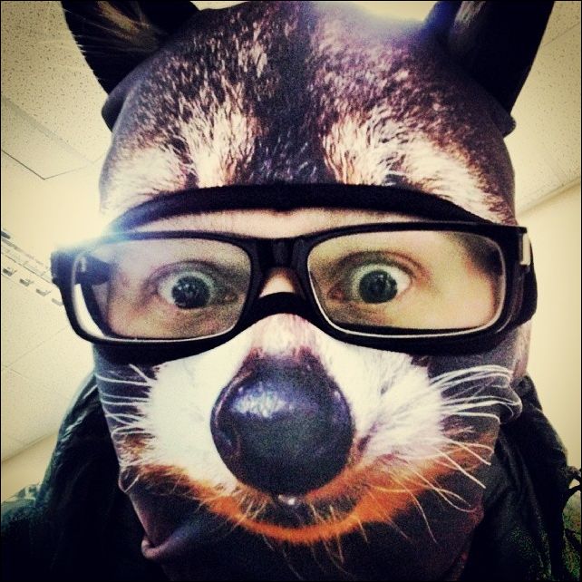 Лыжные маски с животными