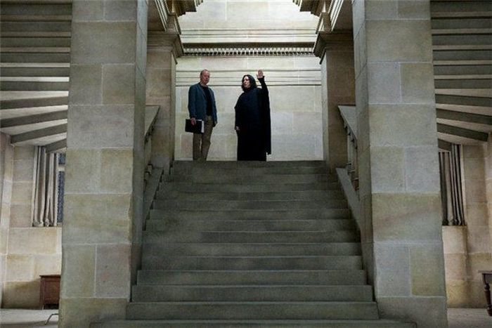 На съемочной площадке Гарри Поттера