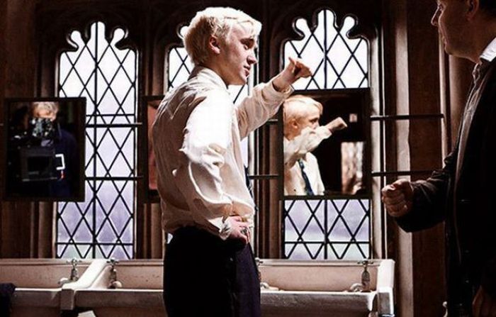 На съемочной площадке Гарри Поттера