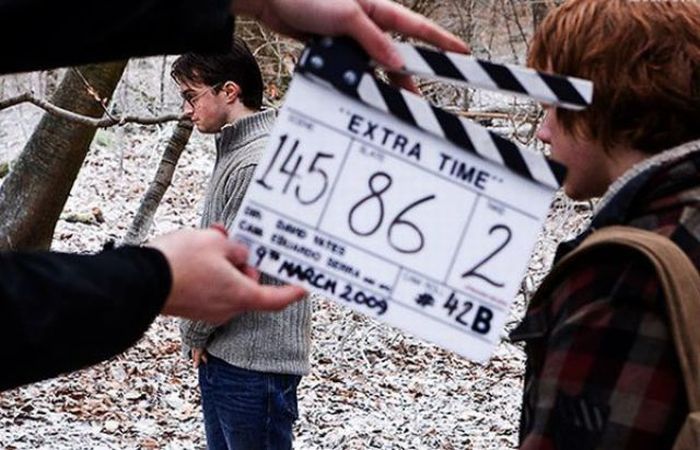 На съемочной площадке Гарри Поттера