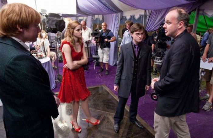 На съемочной площадке Гарри Поттера