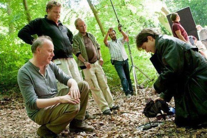 На съемочной площадке Гарри Поттера