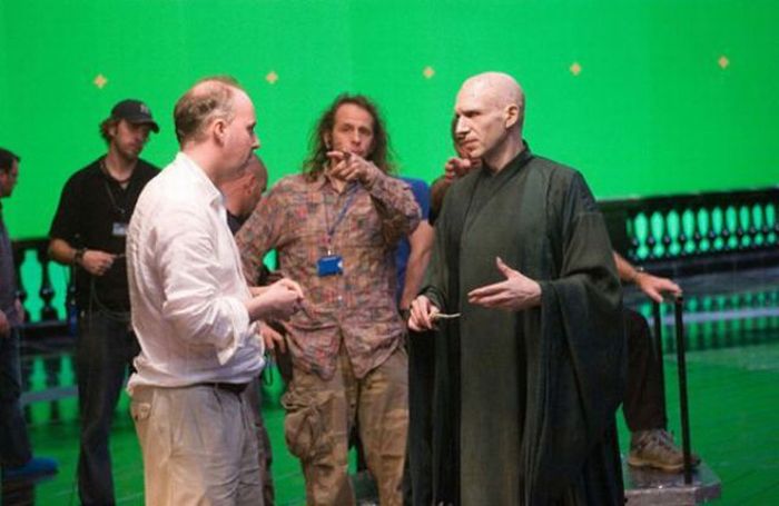 На съемочной площадке Гарри Поттера