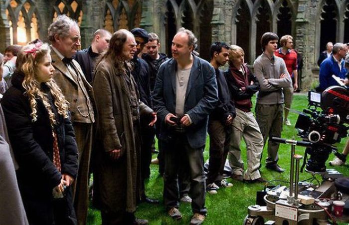 На съемочной площадке Гарри Поттера