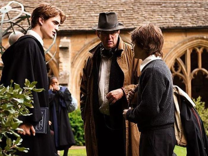 На съемочной площадке Гарри Поттера