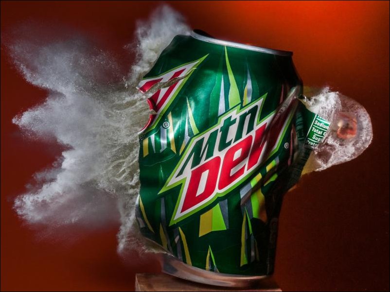 Высокоскоростная съемка разрушений объектов