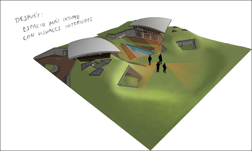 удивительный дом внутри холма