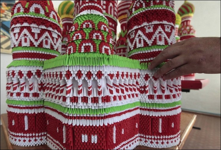 Собор из оригами