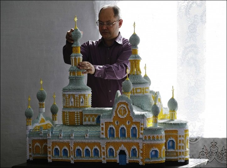 Собор из оригами